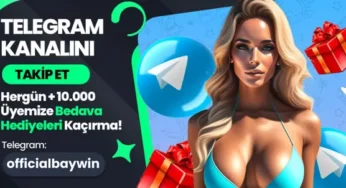 Baywin’den Telegram Kanalı!